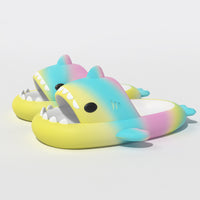 Beige Shark Slides Prisma Edition Slidely