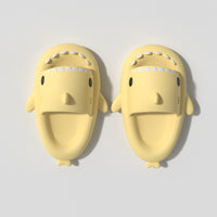 Light Gray Shark Slides Originals (Kids) Slidely