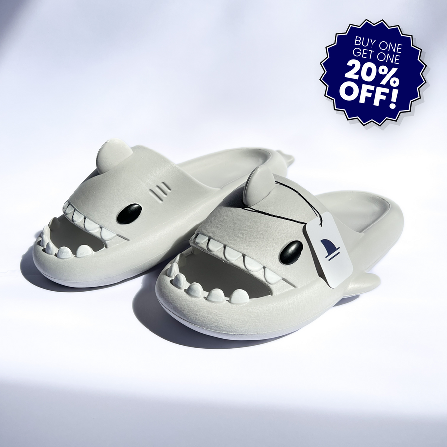 Lavender Shark Slides Originals Slidely