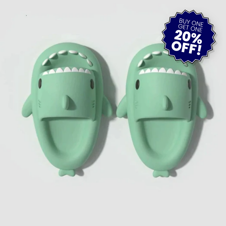 Lavender Shark Slides Originals Slidely