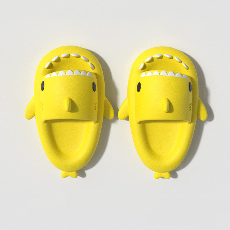 Goldenrod Shark Slides Originals (Kids) Slidely