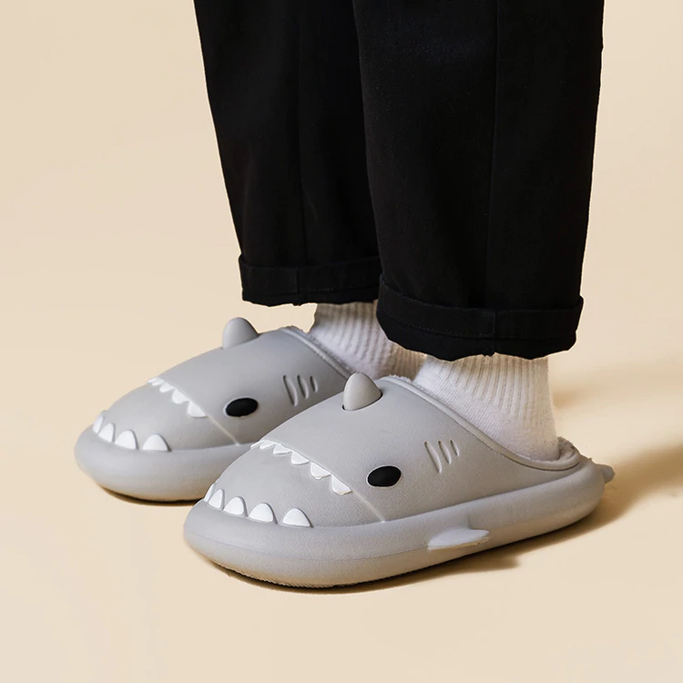 Black Shark Slides Cozy Slidely
