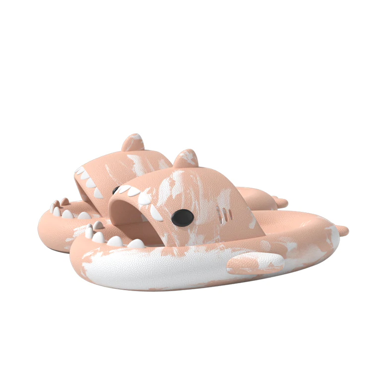 Gray Shark Slides Limited Edition Slidely