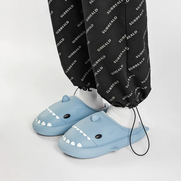 Black Shark Slides Cozy Slidely